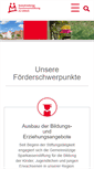 Mobile Screenshot of gemeinnuetzige-sparkassenstiftung-luebeck.de